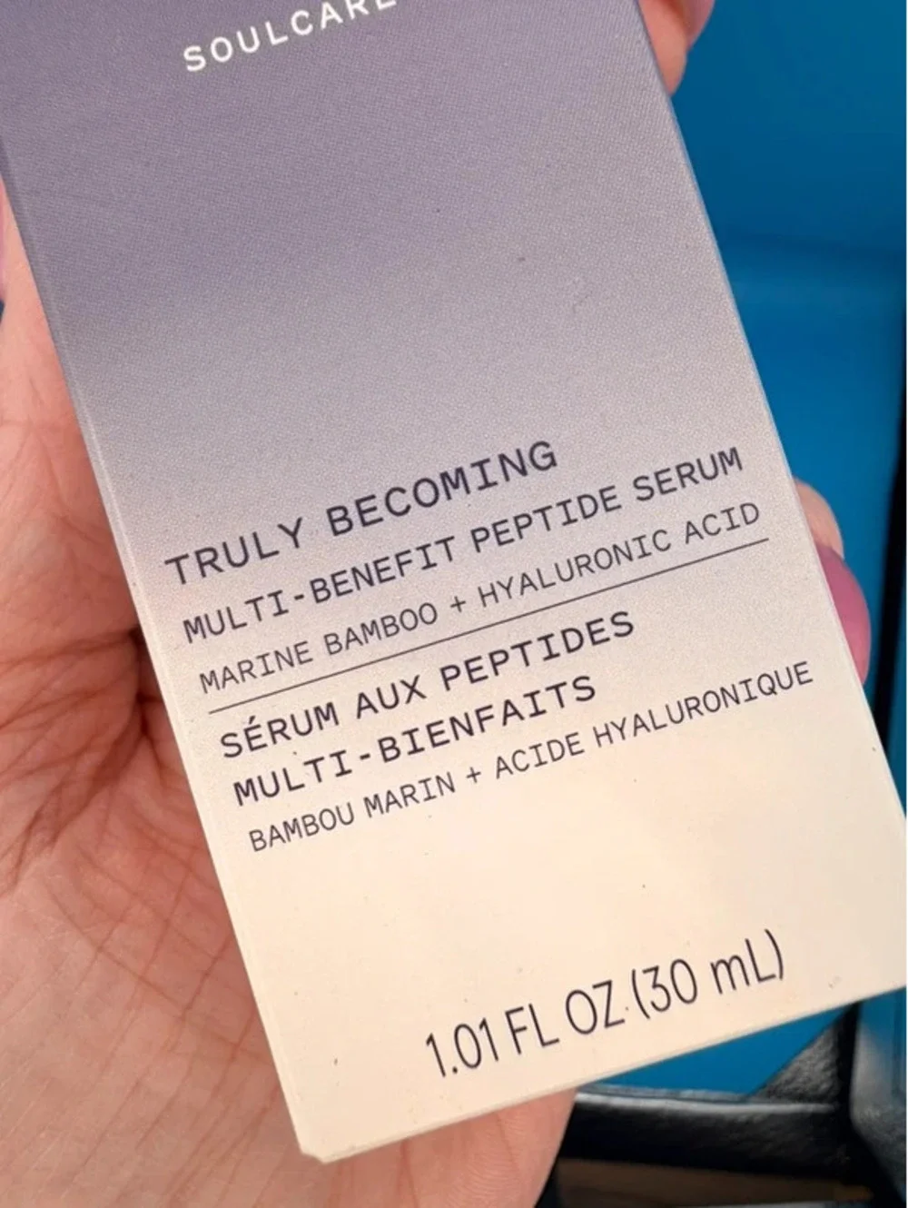 Keys Soulcare Truly Becoming Multi-Benefit Peptide Serum 1.01 oz 30mL Full Size